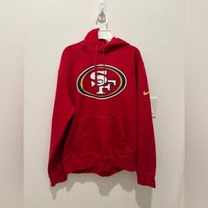 Nike Men's San Francisco 49ers Hoodie Size Medium